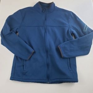 Under Armour mens blue zip up jacket size Large